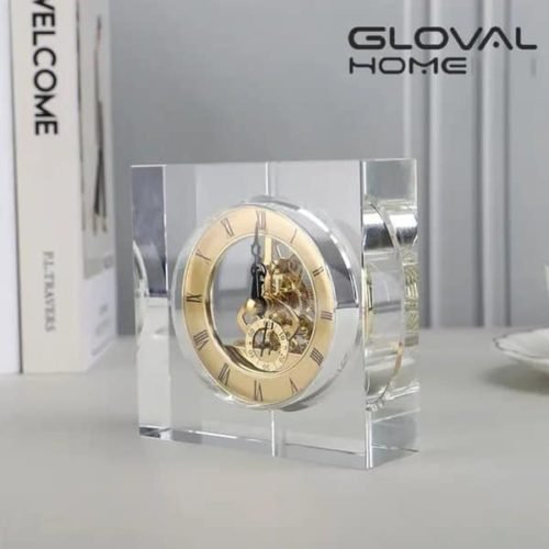 Luxury crystal Desk Clock