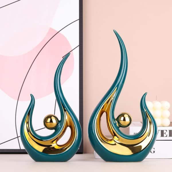 Desk Art Statue Modern Home Decor
