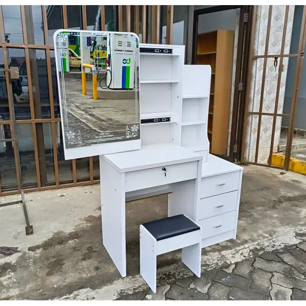 Dressing Table with Sliding Mirror