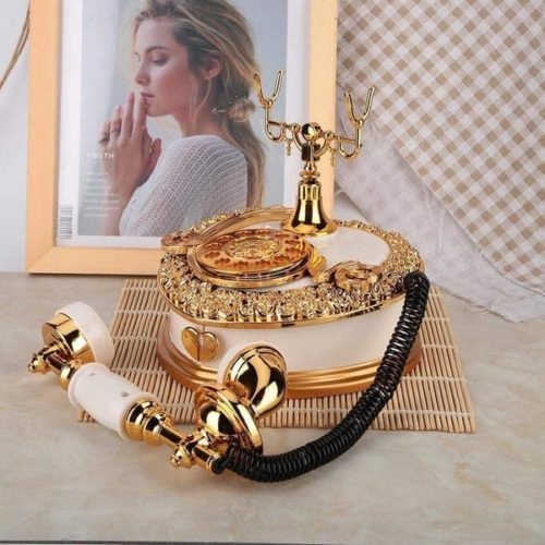 Creative Gold Gift/Jewelry Dispenser Music Box