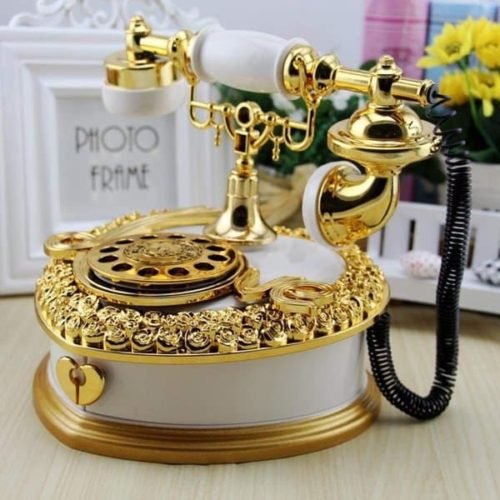 Creative Gold Gift/Jewelry Dispenser Music Box