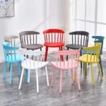Plastic Chair With Plastic Legs