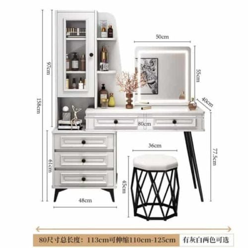 Dressing Table With Drawers