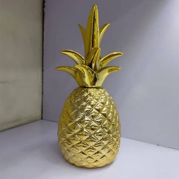 Golden Pineapple Decor