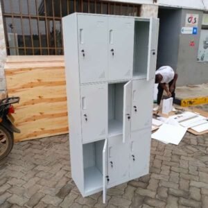 9-Locker Steel Office Cabinet