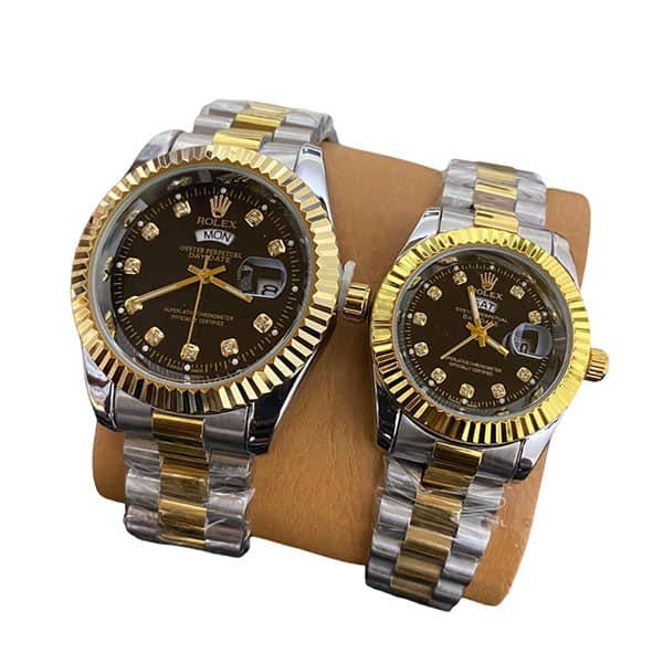 Rolex couple watch on sale price