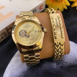 Rolex Watch & Rolex Bracelet Gold