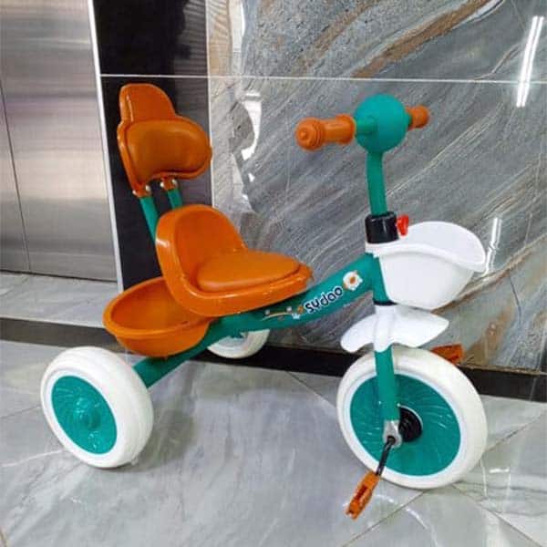 Tricycle With Leather Seat & Backrest