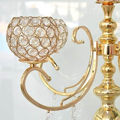 Gold Candle Holders-Candle Stand