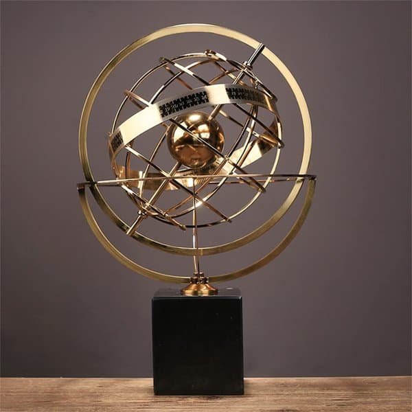 Globe Metal Ornaments European