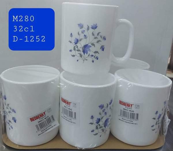 Redberry Opal Deco Mug 32cl