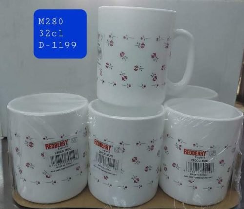 Redberry Opal Deco Mug 32cl