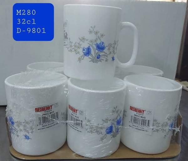 Redberry Opal Deco Mug 32cl