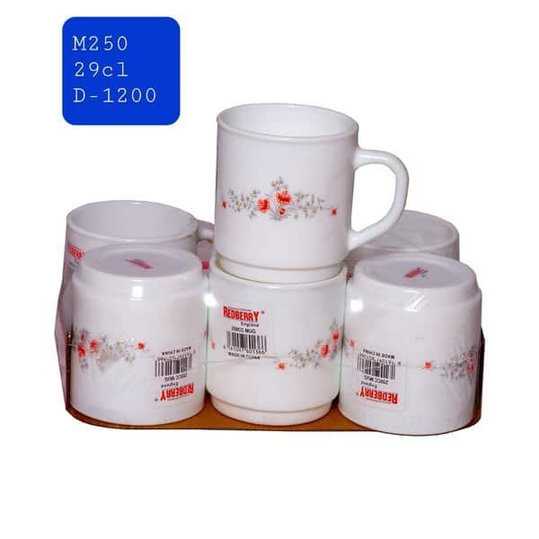 Redberry Opal Deco Mug 32cl