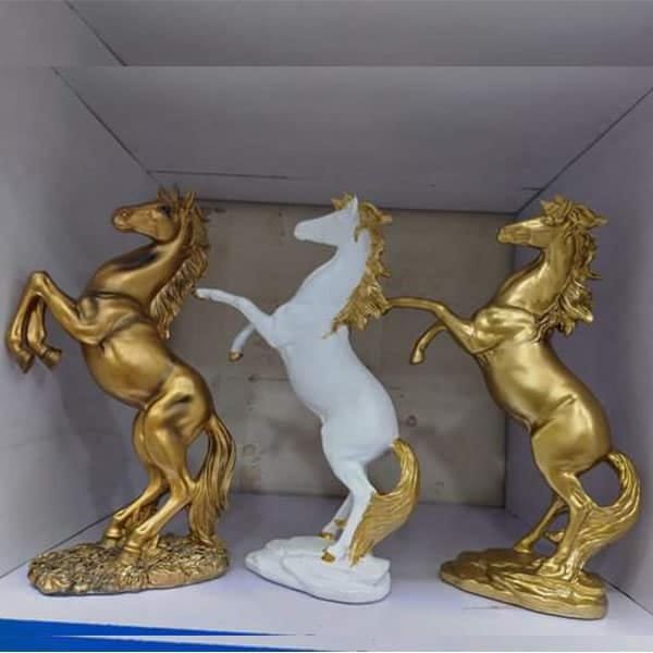 White Horse Statue Home Decor 1