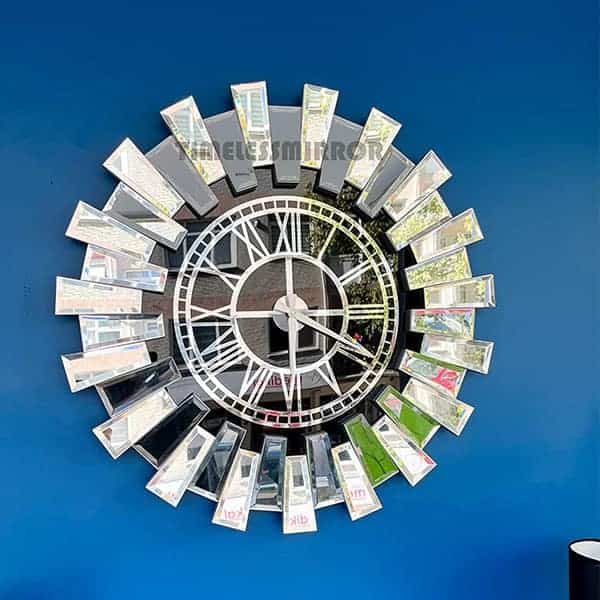 Decorative Sunburst Large Wall Clock