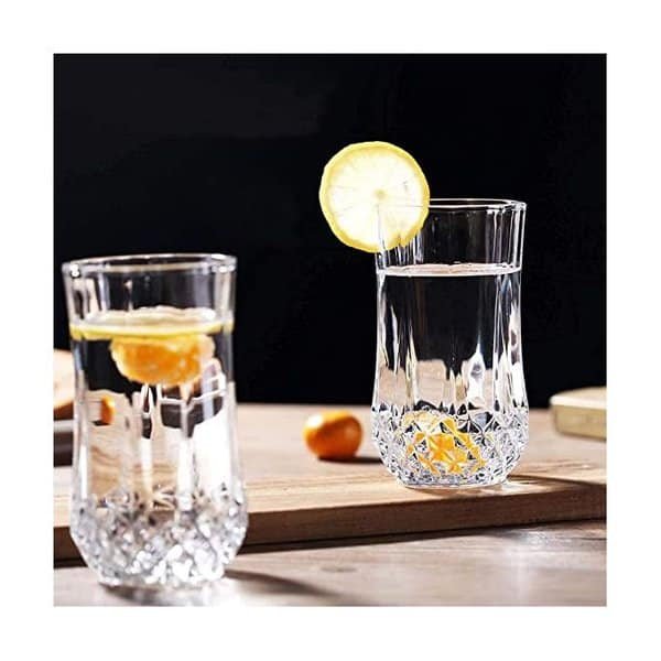 crystal water glasses