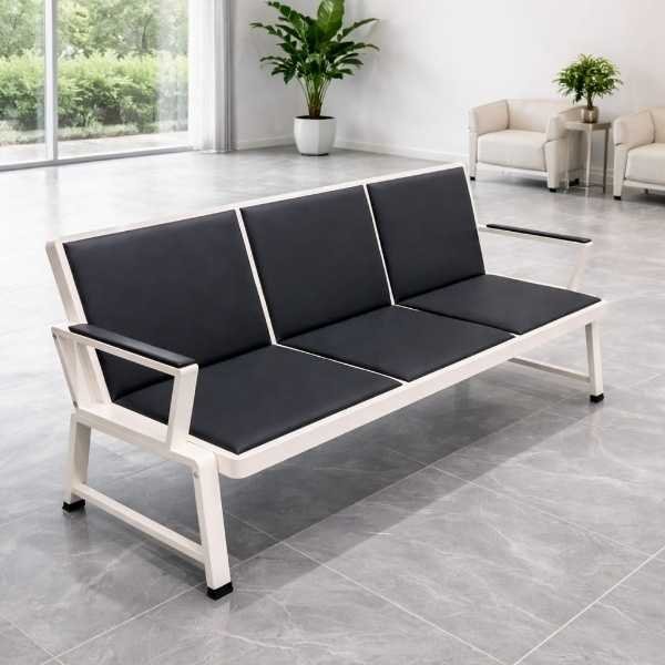 3 Seater Padded Heavy Duty Link Chair