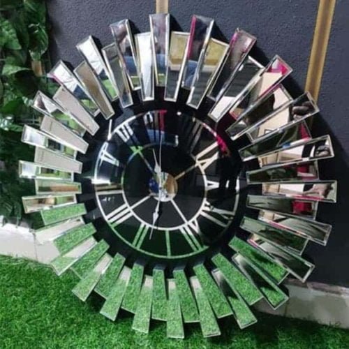 Decorative Sunburst Large Wall Clock