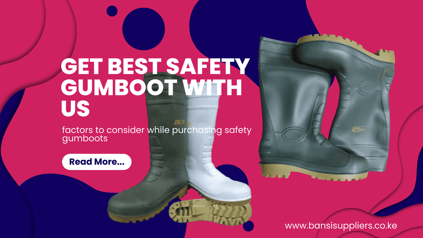 Factor to consider when buying a safety gumboot