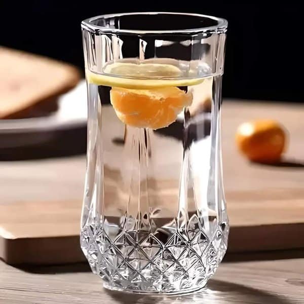 crystal water glasses