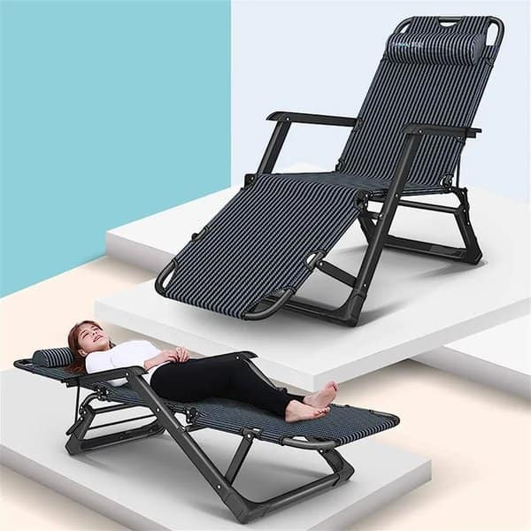 Foldable Lounge Chair Cum Bed