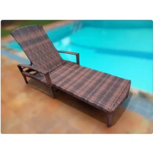 Rattan Poolside Bed