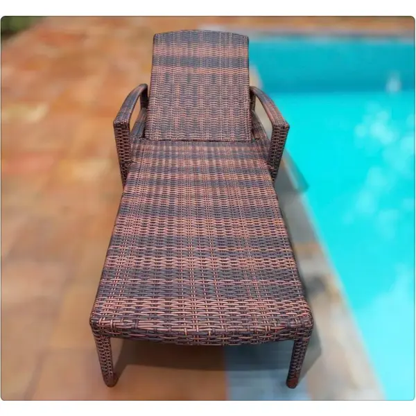 Rattan Poolside Bed