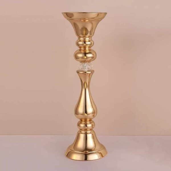 European Decorations Metal Flower Vase/Stand