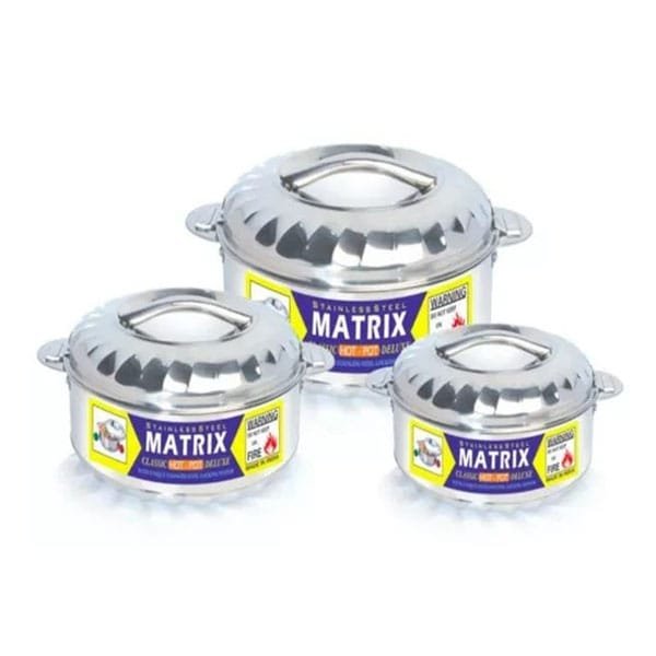 Matrix 6 Piece Stainless Steel Hot Pot