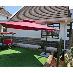 Patio Canopy with a Solar Panel