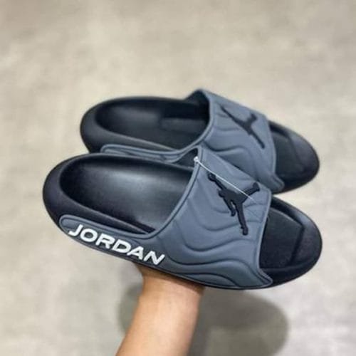 Jordan Slides Black