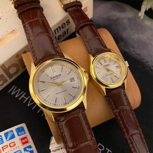 Casio Leather Watch