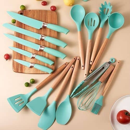 Silicone Serving Spoon Set