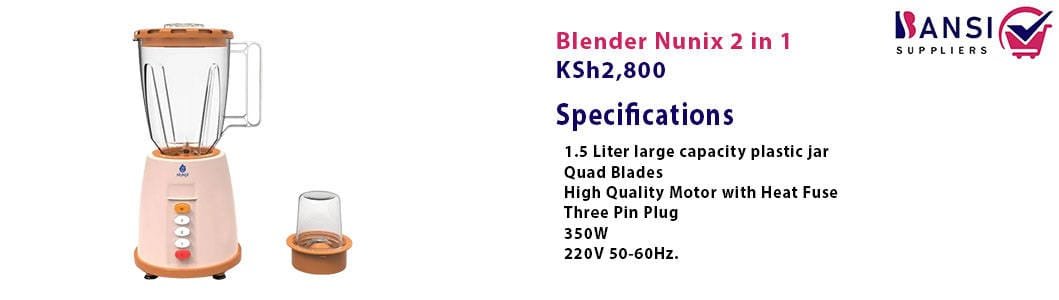 Blender Nunix 2 in 1