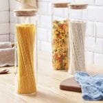 Glass Spaghetti Jar