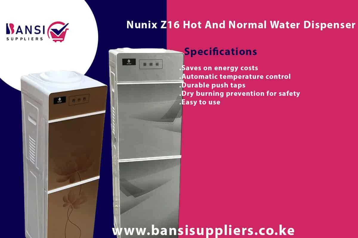 Nunix Z16 Hot And Normal Water Dispenser/Types of Water Dispensers