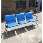 Blue Padded Link Chair