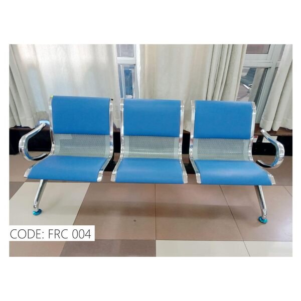 Blue Padded Link Chair