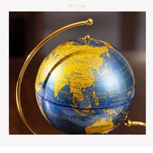 Creative Globe Desktop Ornaments Crystal Decoration