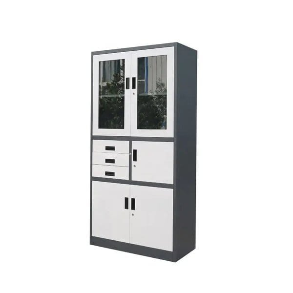 Metallic Steel Cabinet with safe