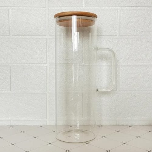 Glass Spaghetti Jar