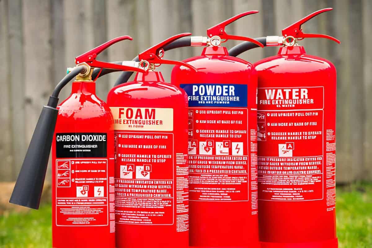 Types Of Fire Extinguishers And Their Uses