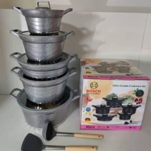 Bosch 10 Pcs Granite Cookware Set