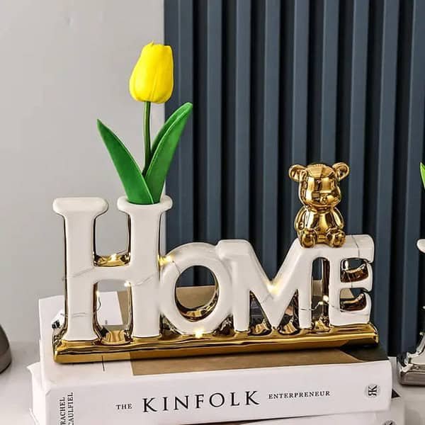 Ceramic Home Symbol Sculpture