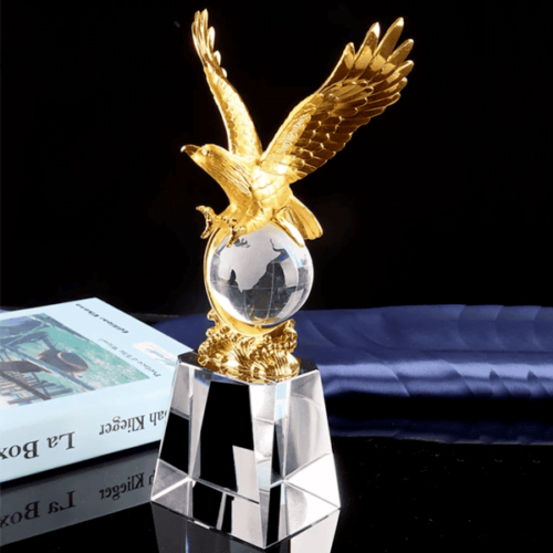 Eagle Crystal Trophy
