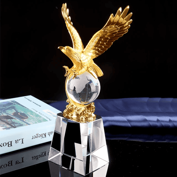 Eagle Crystal Trophy