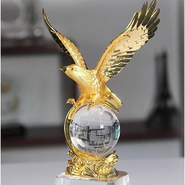 Eagle Crystal Trophy