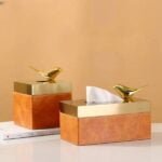 Leather Serviette Box