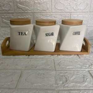 Twisted Shape Canister Set
